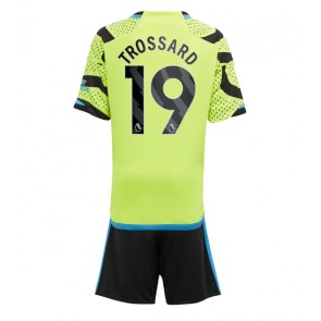 Arsenal Leandro Trossard #19 Udebanesæt Børn 2023-24 Kort ærmer (+ korte bukser)